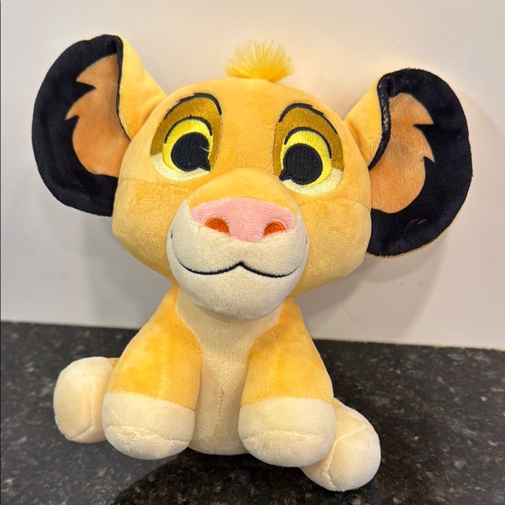 Disney The Lion King - Cute Baby Simba Plush. Size 9”